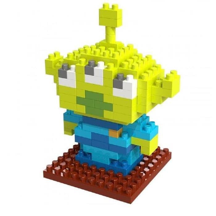 Weagle 2217 Little Green Men Toy Story Nano Block Mini Lego