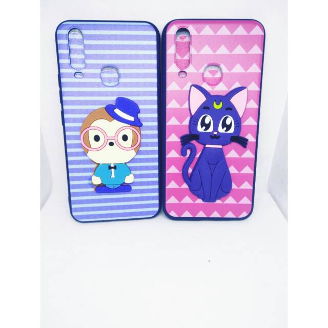 Softcase Boneka 3D Timbul VIVO Y53/Y17/Y81/Y91