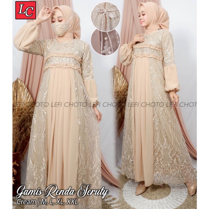 GAMIS TILE RENDA SERUTY BALON| GAMIS| GAMIS PETA KONDANGAN| GAMIS TILE| GAMIS PESTA MODERN| GAMIS RENDA SERUTY| GAMIS PESTA MEWAH| GAMIS BRUKAT| KEBAYA BRUKAT| KEBAYA