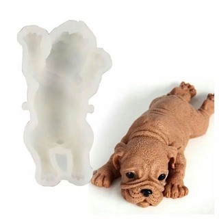 Qkhbest Cetakan Es Krim Pudding Mousse Bentuk Anjing 3d Bahan