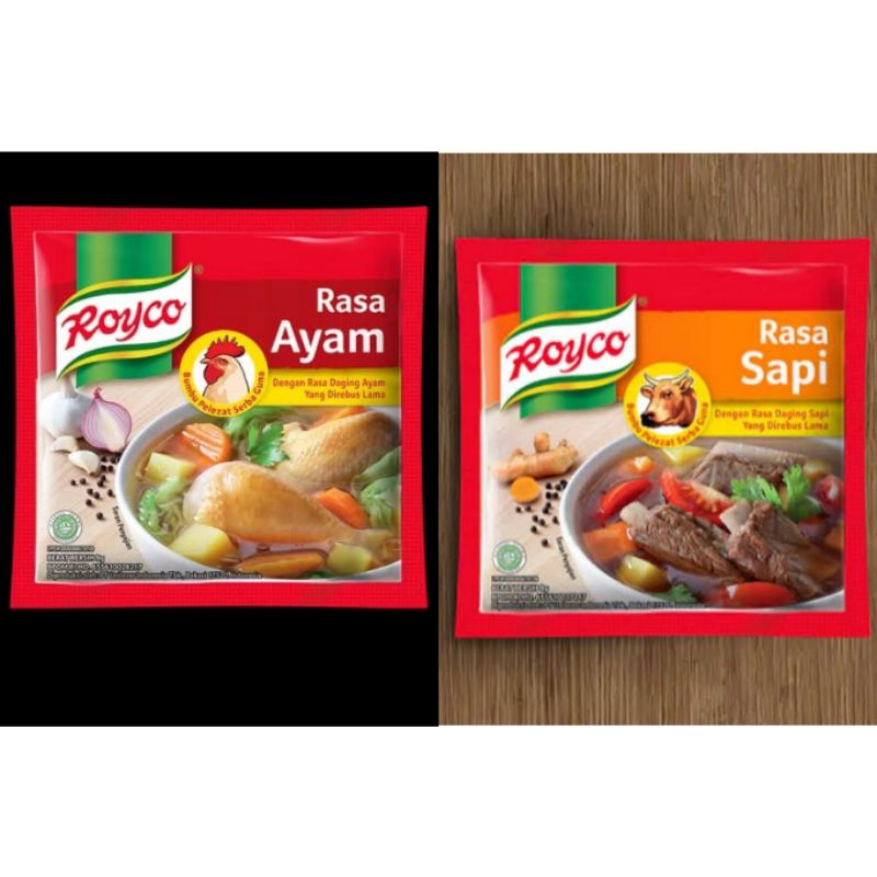 

Royco Kaldu Bubuk Rasa Ayam & Rasa Sapi Sachet