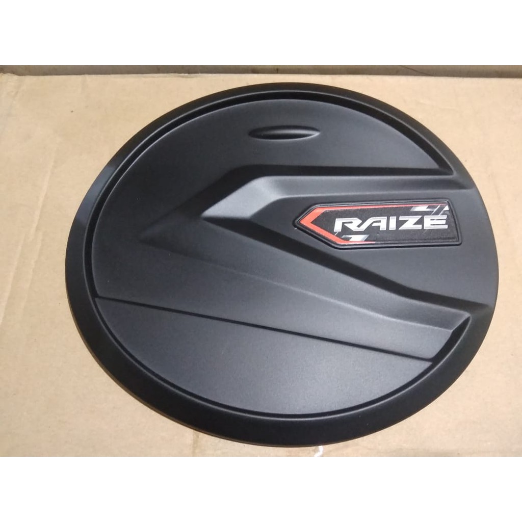 tank cover / tutup tangki mobil Toyota Raize  Ferrari Variasi