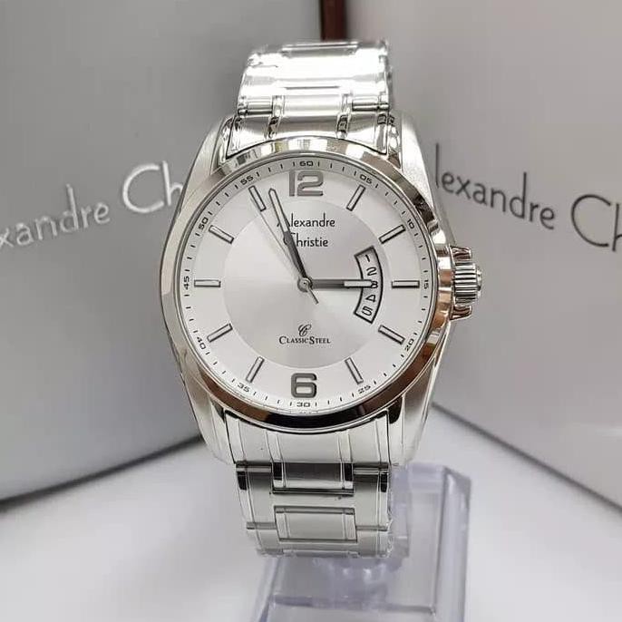 Alexandre Christie Pria Original Ac 8289 Md Silver L8 Terbaru