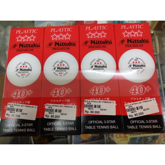 bolaPingpong Nittaku Bintang 3 Original