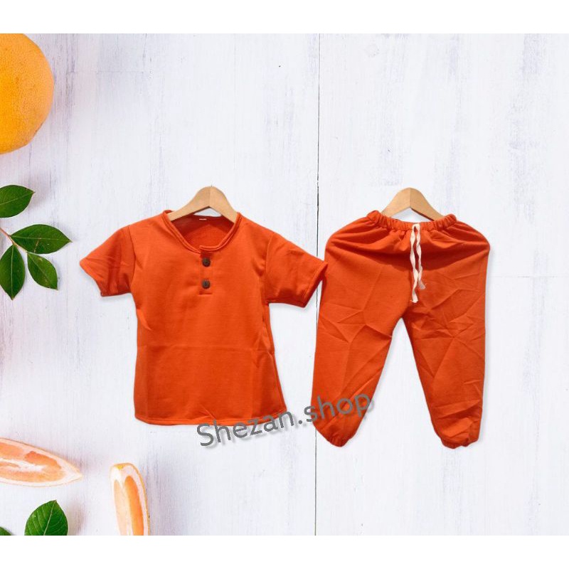 SETELAN KIANO CELANA PANJANG SETELAN ANAK MURAH BAJU ANAK-Orens