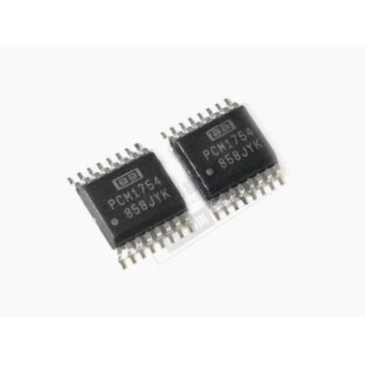 2pcs Asli Otentik PCM1754 PCM 1754 PCM1754DBQR SSOP-16 Digital-to-Mode Chip Konversi PCH1754