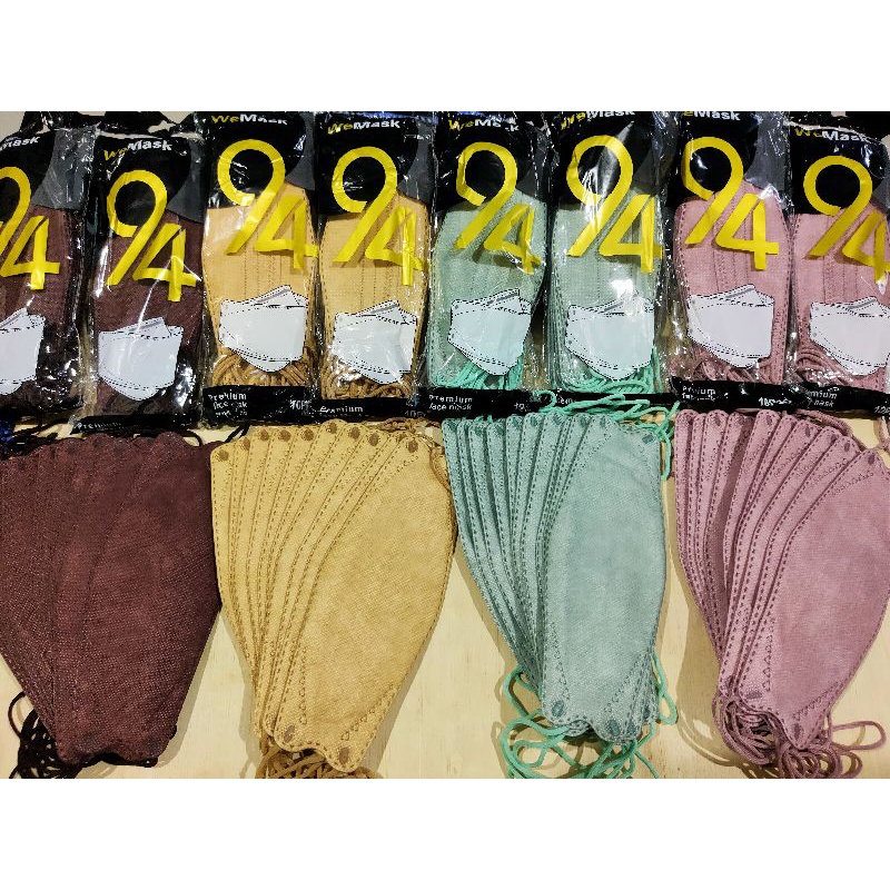 masker KF94 WeMask 4 ply isi 10pcs