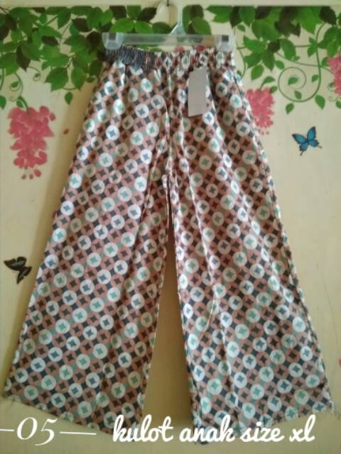 Celana kulot anak