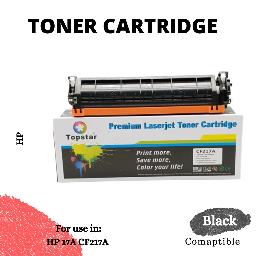 Toner HP 17A CF217A Laserjet Black Compatible