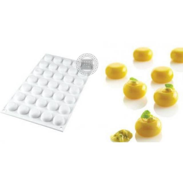 Cetakan Puding Cetakan Coklat Cetakan Jelly Bulat Pipih