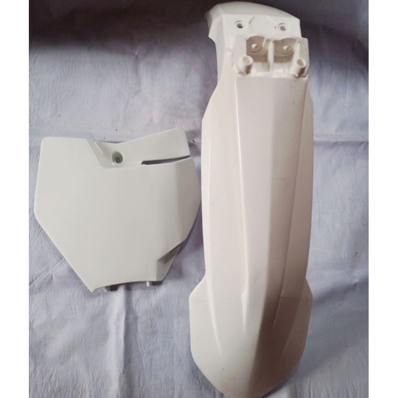 spakbor depan Trail KTM 250 SX 2017 Dan papan star Putih