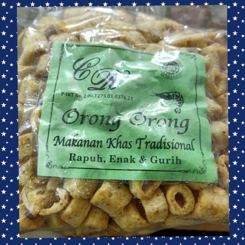 

Orong-orong khas tradisional kiloan rasa udang
