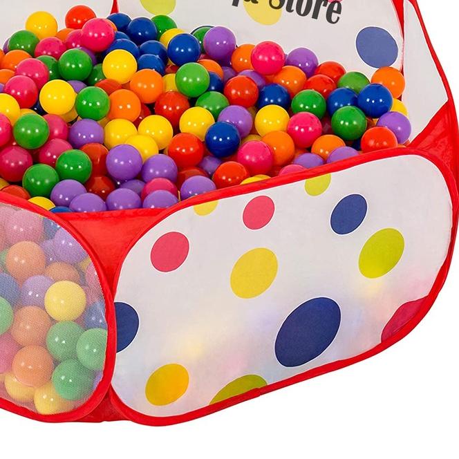 ✦ Bola Mandi Anak PREMIUM Bahan Plastik Tebal Warna Warni SNI 100 Pcs / MANDI BOLA ♔