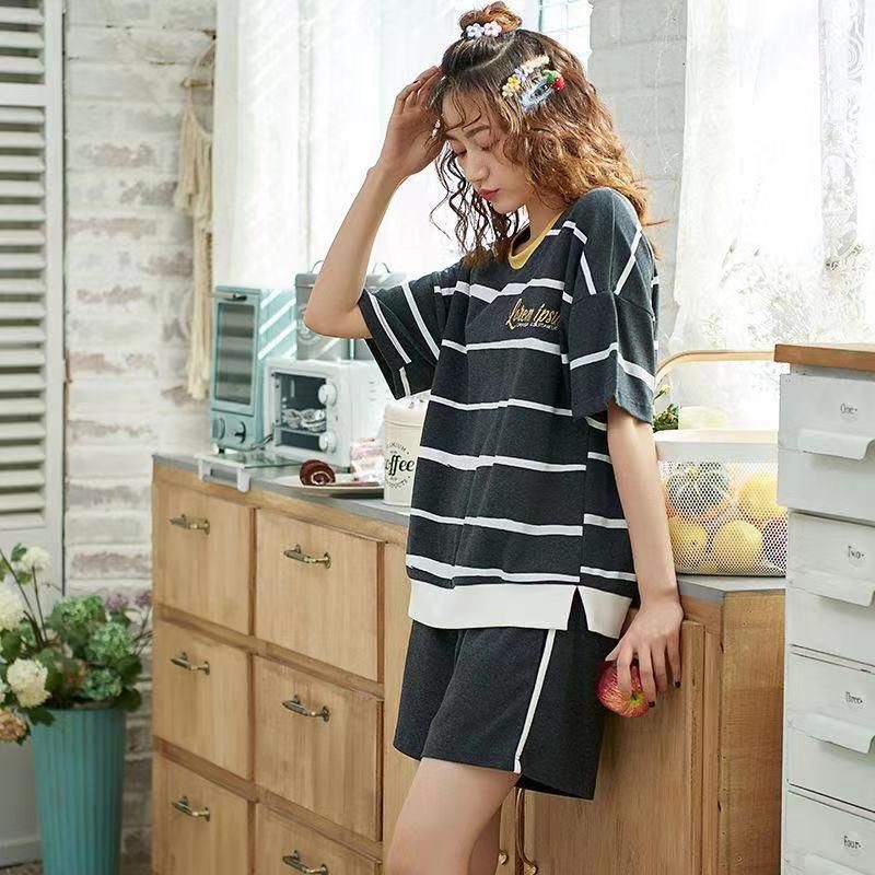 Piyama wanita murah baju tidur import stelan hp C09-D3