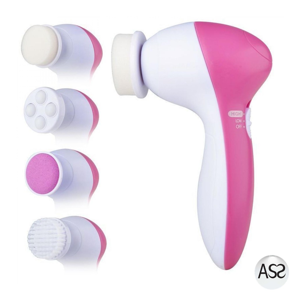 ASS Shop - Biutte.co Pembersih Muka Elektrik Lumispa Facial Care 5 in 1 - AE-8782