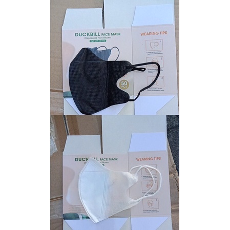 Masker DUCKBILL Y&B CARE AERLOOP dan HIJAB/HEADLOOP 1box = 50pcs