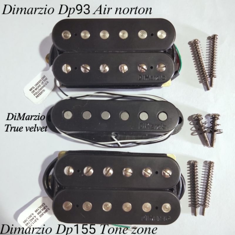 Dimarzio tone zone dan dimarzio air norton HSH