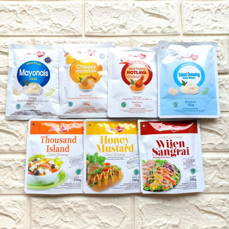 

Mamasuka salad dresing ALL varian 100gr