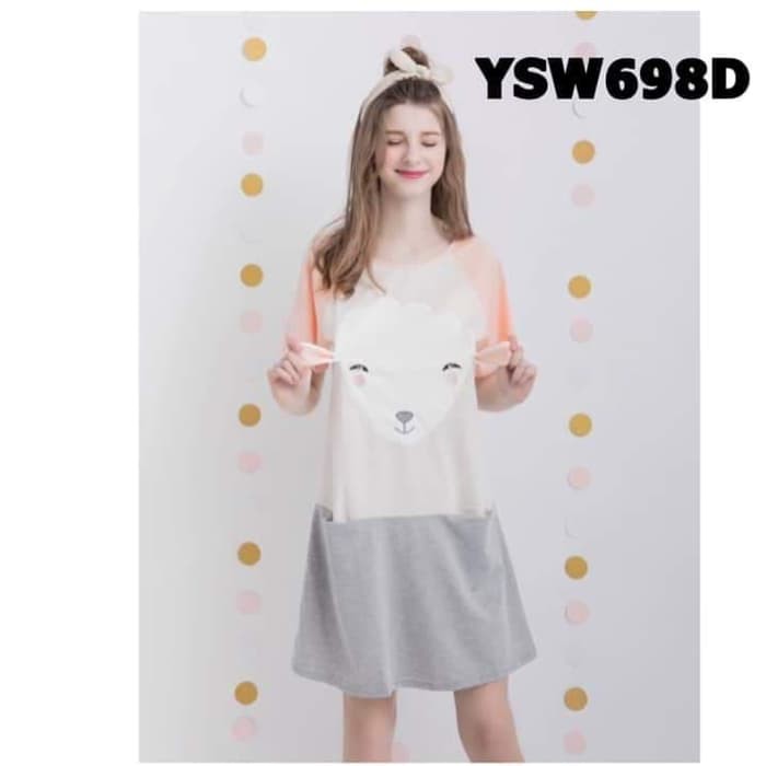 Dress 698D Baju tidur YoungHearts