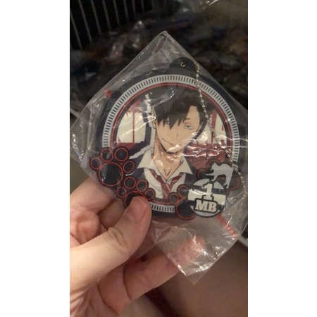 Rubber Strap Kuro Tetsuroo Haikyuu Anime Gachapon Original New