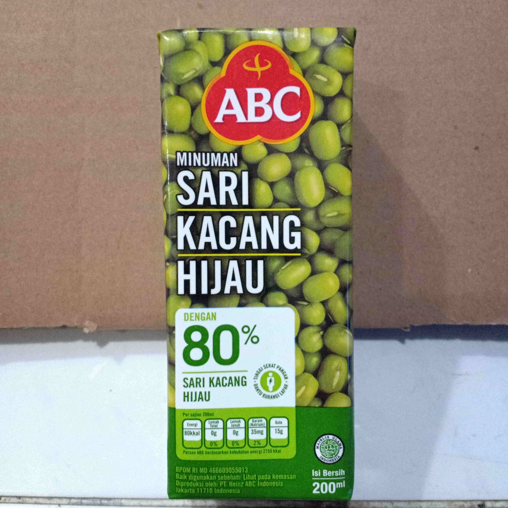 ABC Minuman Sari Buah 250ml 200ml Jeruk Jambu Mangga Leci Sirsak Apel Sari Kacang Hijau Ijo Asam Asem Jawa Jus Juice 250 ml