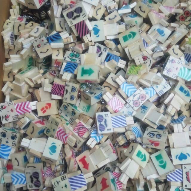 (MURAH) Gantungan Kunci Danbo 10 pcs Grossir