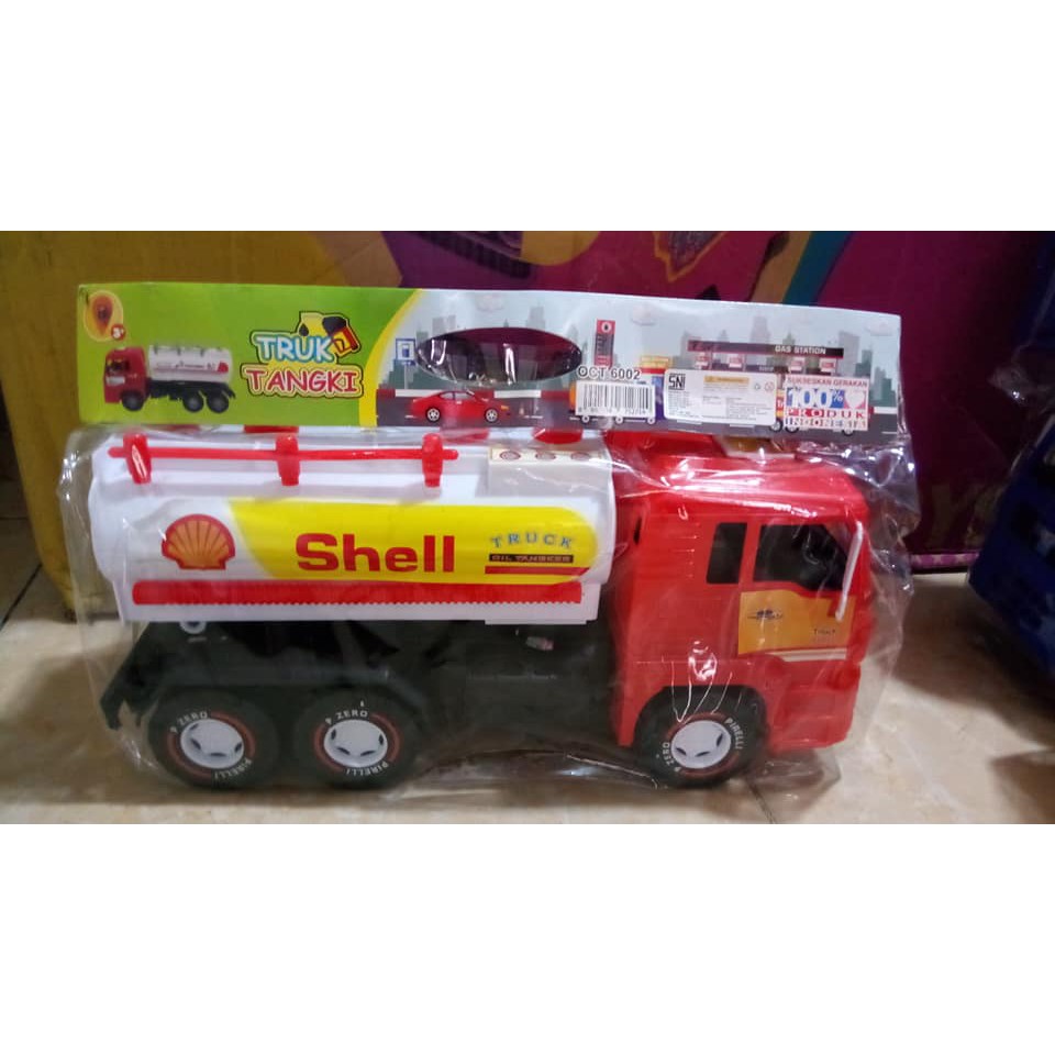 Mobil truk , tangki minyak dan escapator /MAINAN ANAK LAKI LAKI