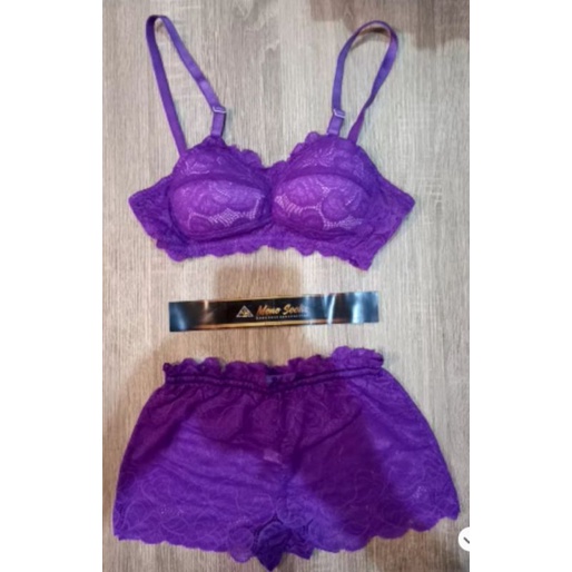 [UNGU JUPE]BRA SET + CD UNGU,LINGERIE,BRA + CD