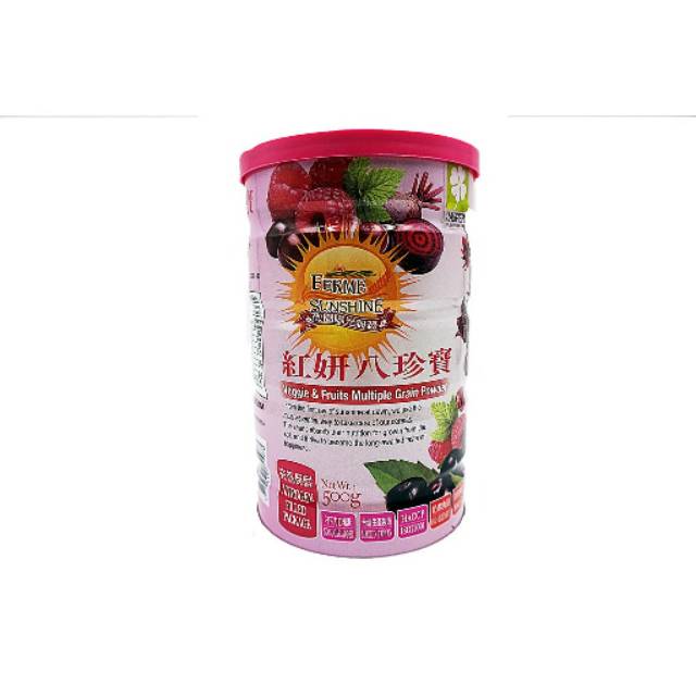 

ferme sunshine veggie and fruits multiple grain powder