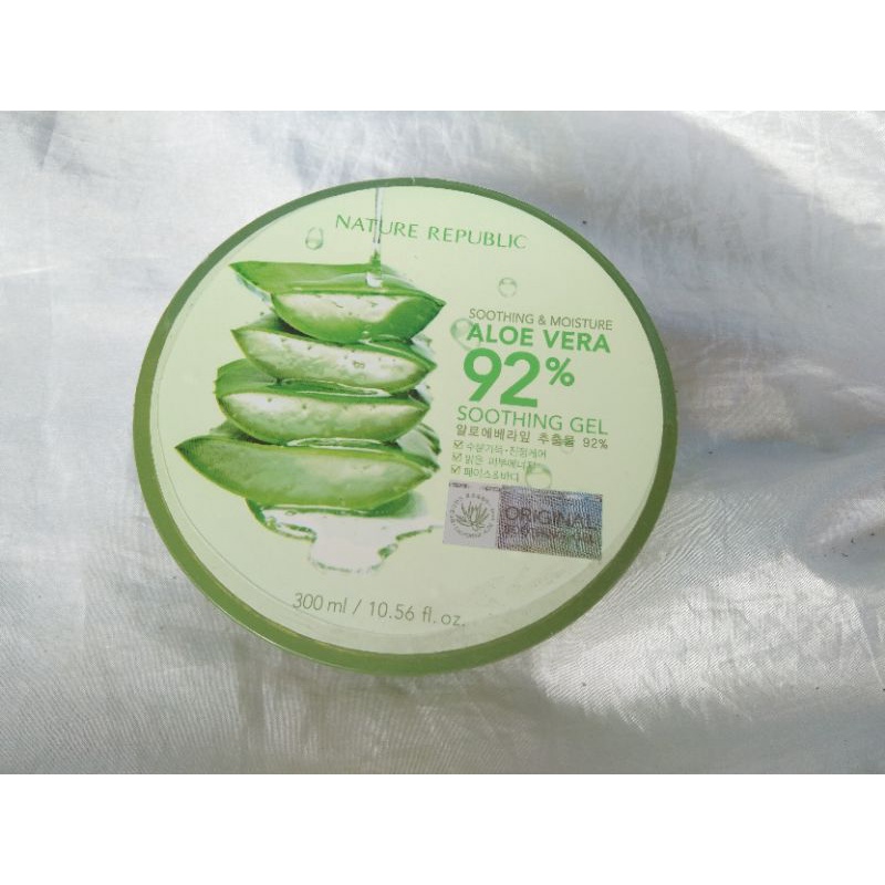 Nature Republic Aloevera 92% original