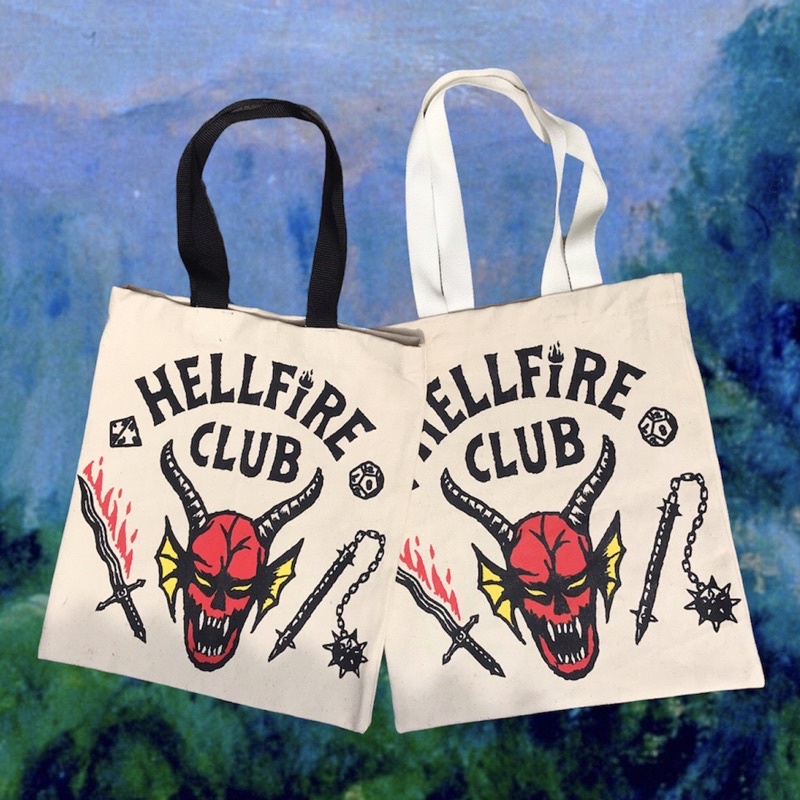 Hellfire Club Canvas Totebag