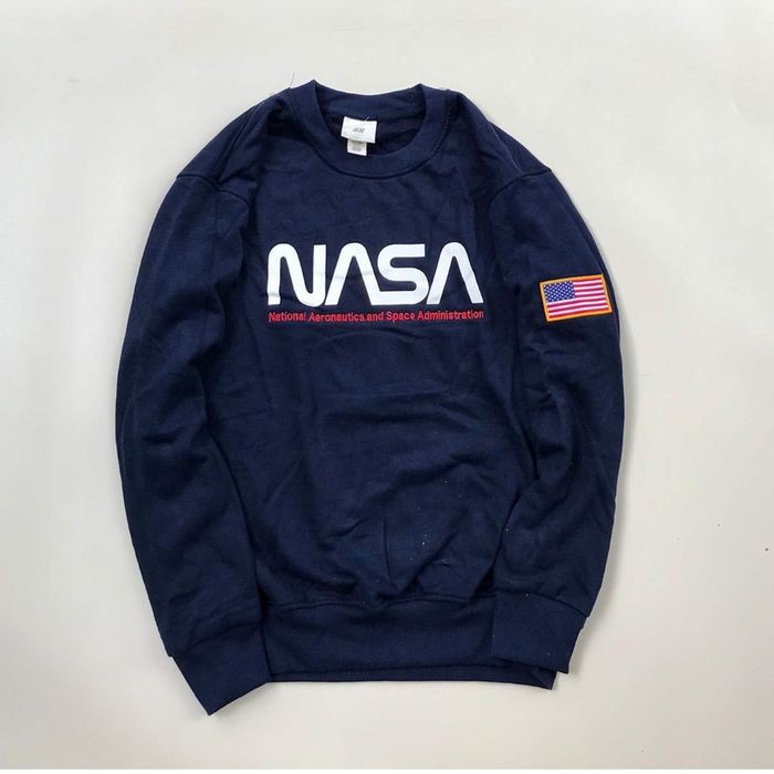 Sweater Crewneck NASA H&amp;M Script