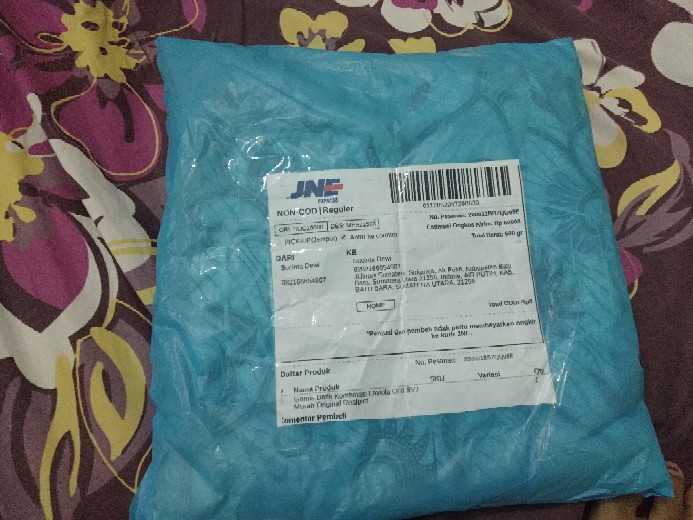 Gamis Batik Kombinasi Laviola Ori Svj Murah Original Realpict