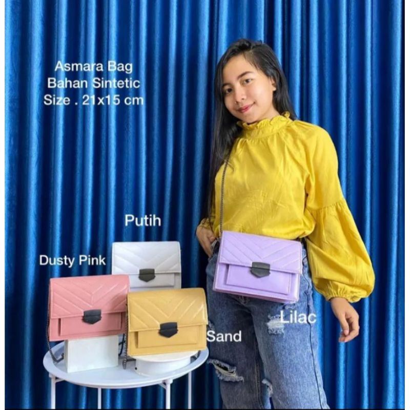 Boxy Slingbag Premium/TAS WANITA