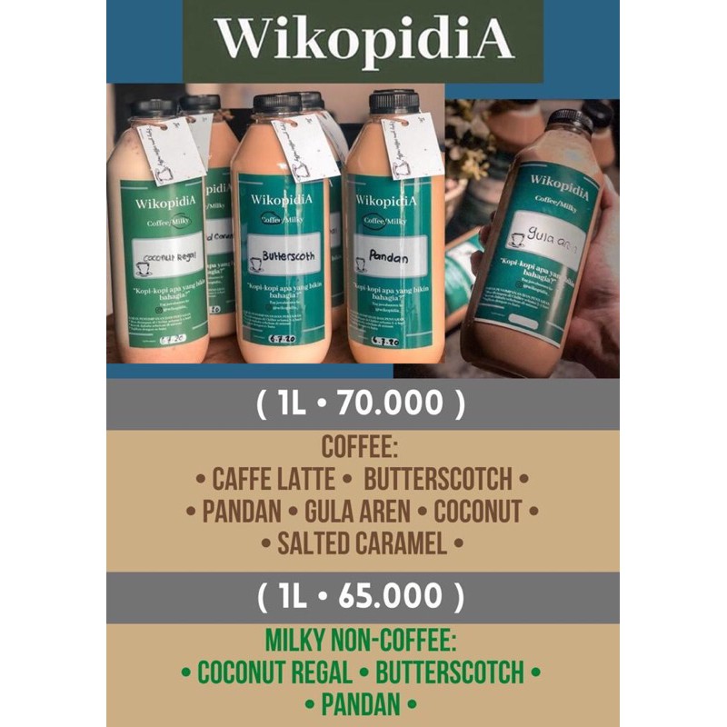 

WIKOPIDIA (MILKY NON-COFFEE)
