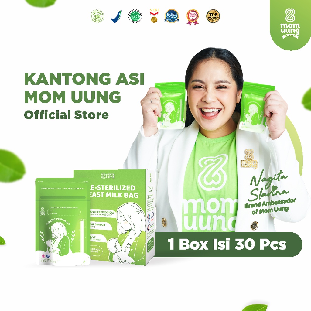 Jual ASI BAG MOM UUNG Kantong Asi 30 Lembar Pre sterilized Breast