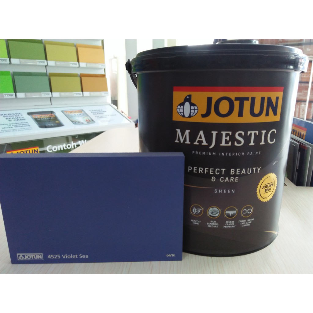 JOTUN Majestic Perfect Beauty N Care 2 5Lt Violet  Sea Cat  