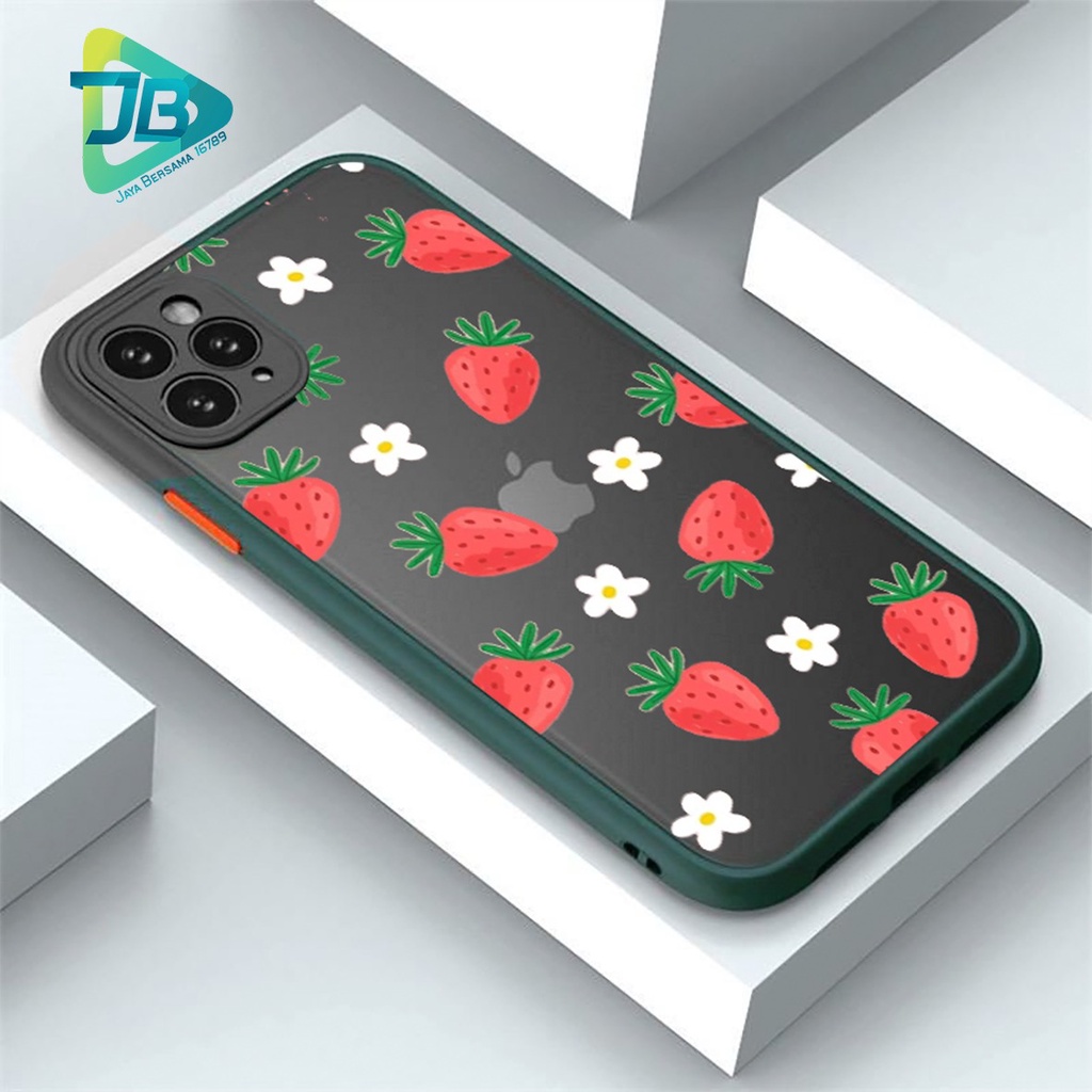 SOFTCASE DOVE FRUITS OPPO VIVO SAMSUNG XIAOMI REALME IPHONE ALL TYPE JB5015