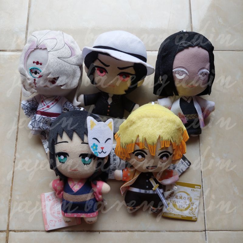 [READY WITH TAG] Tomonui Plush Doll 15cm Demon Slayer - Kimetsu No Yaiba Original Rui, Kibutsuji Muz
