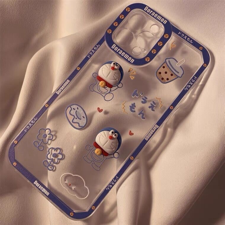 Case Pelindung Transparan 3d Untuk IPhone 7 8 Plus X Xs Xr XsMax 11 11Pro 11promax 12 12Pro 12Pro Max 13 13Pro Max Ltdd