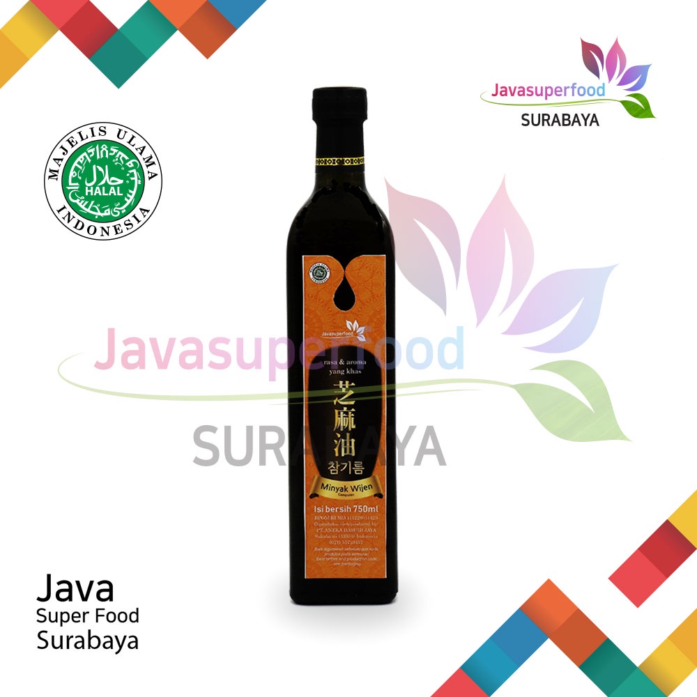 

MINYAK WIJEN JAVA SUPER FOOD 750 ML / SESAME OIL JAPAN