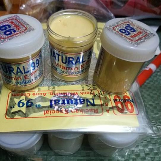 ⅎ [12pc] Cream Natural 99 asli ➱