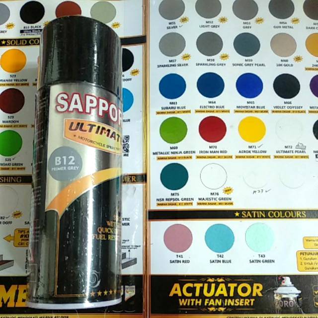 Sapporo Ultimate B12 Primer grey