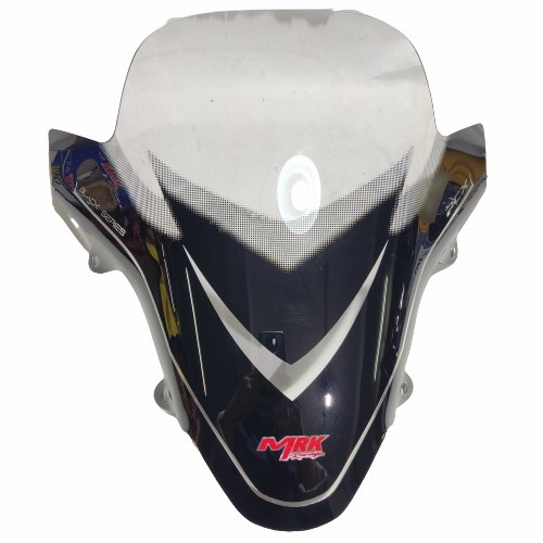 Visor PCX 160 Presisi MRK Black Series tebal 3mm