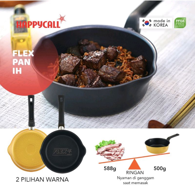 Happycall Flex Pan 20cm panci masak happy call