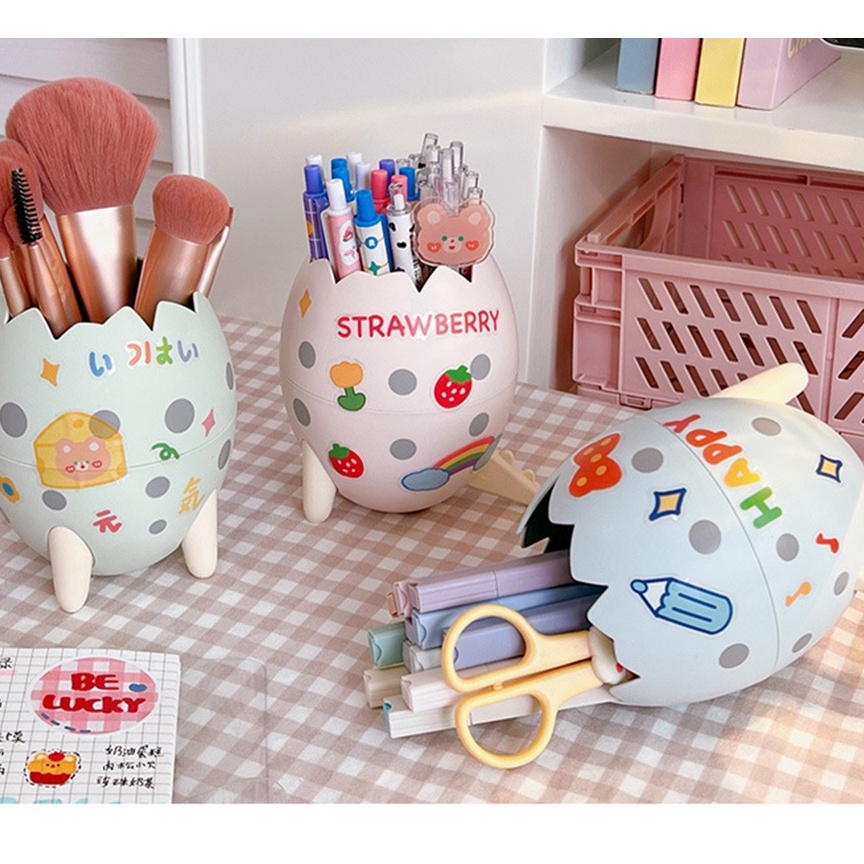 

Pen Holder Egg Dinosaurus - Tempat alat tulis bentuk dinosaurus