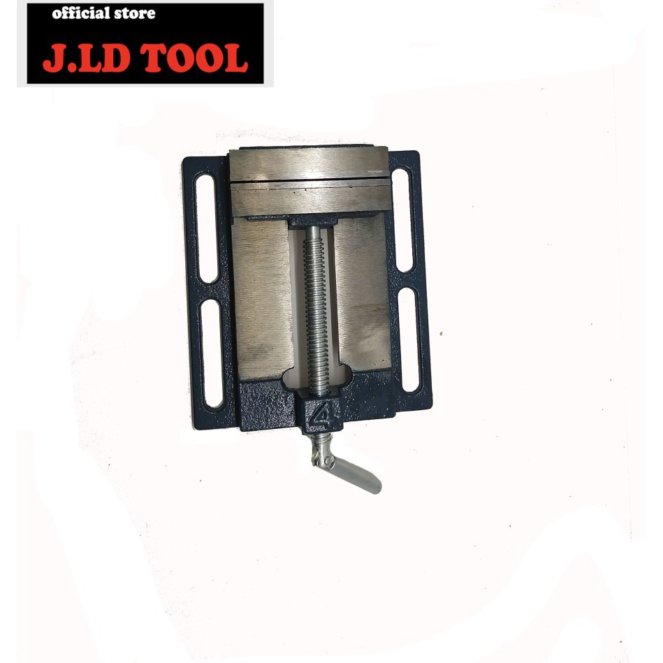 Catok Jepit Bor Duduk - Vise Table - Ragum 4 inchi By JLD Tools