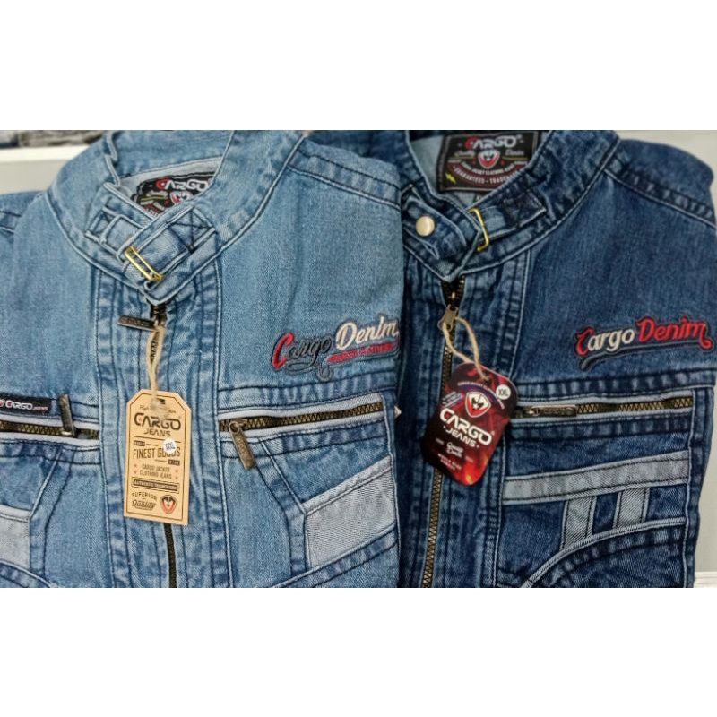 jaket jeans denim resleting terbaru dewasa,remaja size,,,L,XL,XXL,XXXL