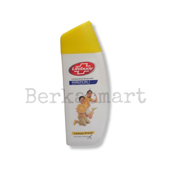 Lifebuoy Antibacterial Bodywash Lemon Fresh 300ml/Sabun Cair Botol