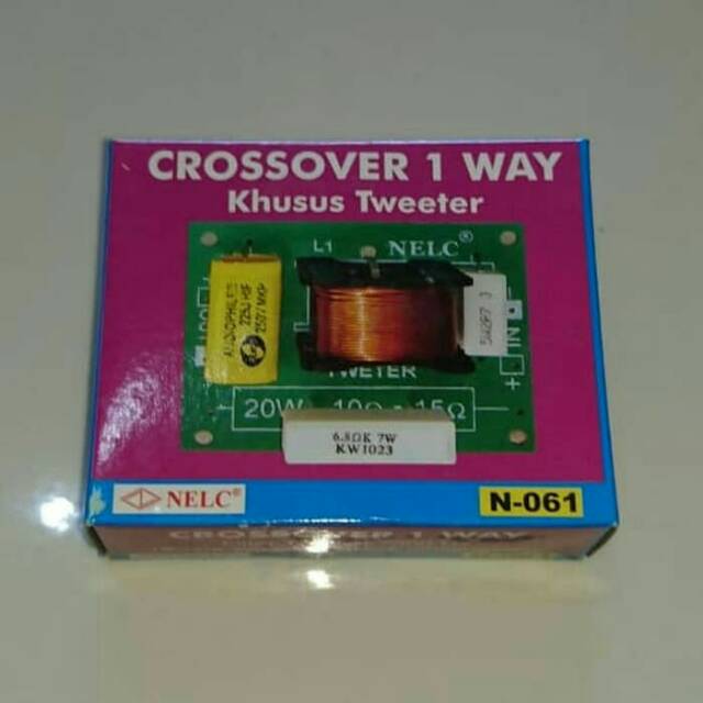 Kit Crossover Tweeter 1 Way - Nelc